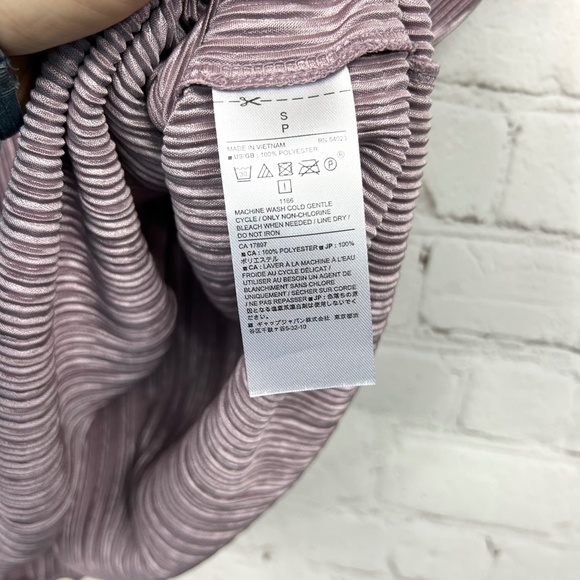 🚫SOLD! |•BANANA REPUBLIC•| Mauve Dress Gathered Tank Top - Picture 10 of 12